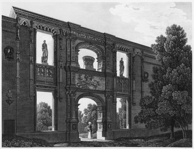 Arch of Gaillon, Musee des Monuments Francais, Paris, illustration from 